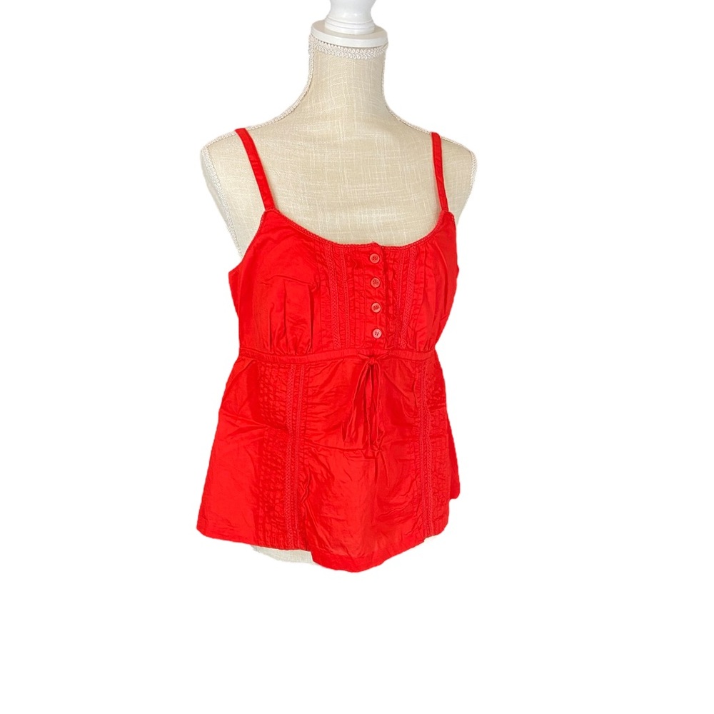 Faded Glory Girls Red Spaghetti Strap Top